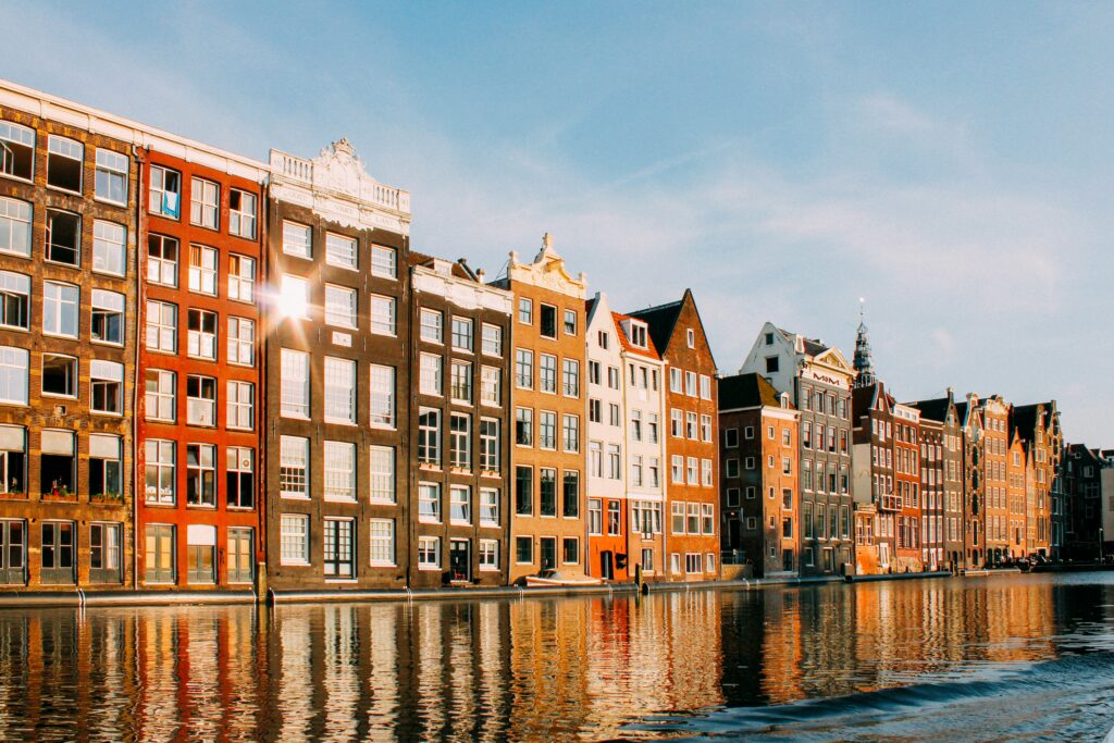 Canal houses in Amsterdam